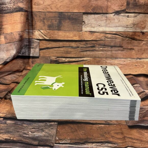 Dreamweaver CS5 Missing Manual Adobe Web Design O'Reilly HTML CSS Guide Book - Picture 5 of 15